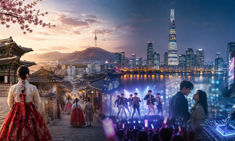 Da Arte Tradicional à Tecnologia: Como a Coreia do Sul se Tornou uma Potência Cultural e Econômica!